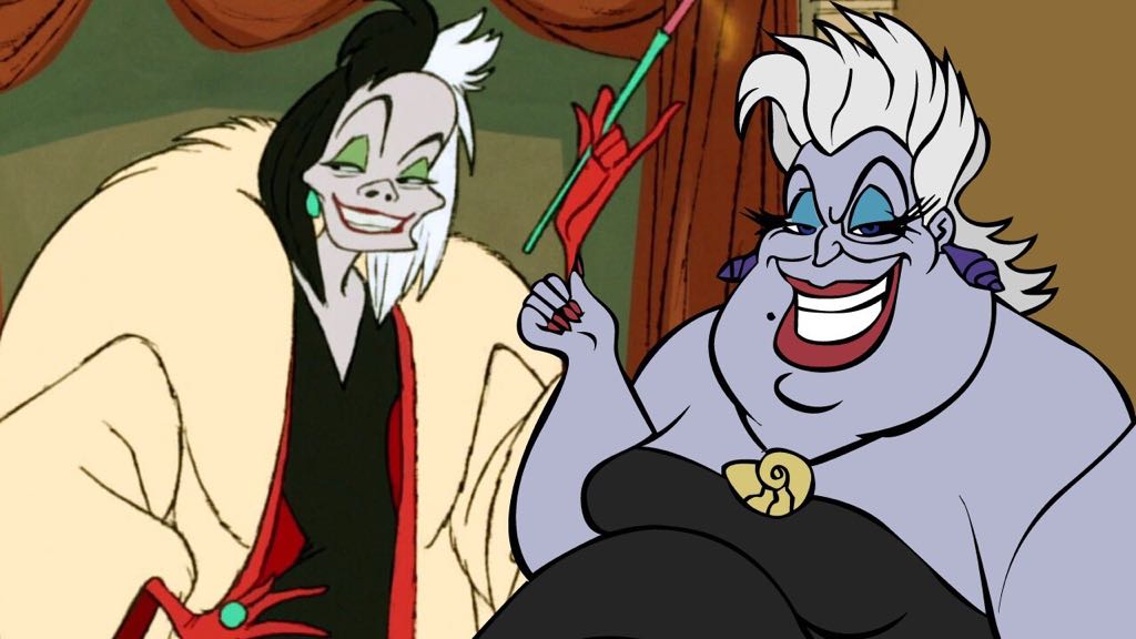 101 Dalmations / The Little Mermaid: Ursula - Cruella De Vil - Disney vinyl figure collectible - Main Image 2