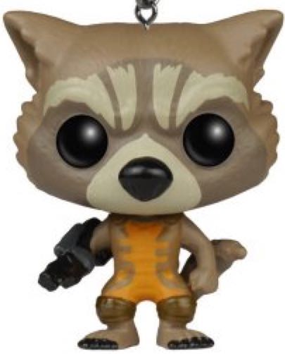 Rocket Racoon Pop Keychain - Guardians of the Galaxy vinyl figure collectible - Main Image 2