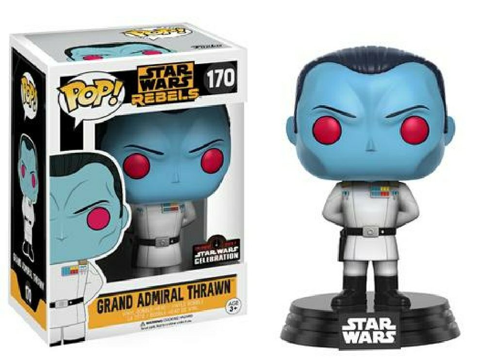 # 170 Grand Admiral Thrawn - Star Wars vinyl figure collectible [Barcode 889698126076] - Main Image 2