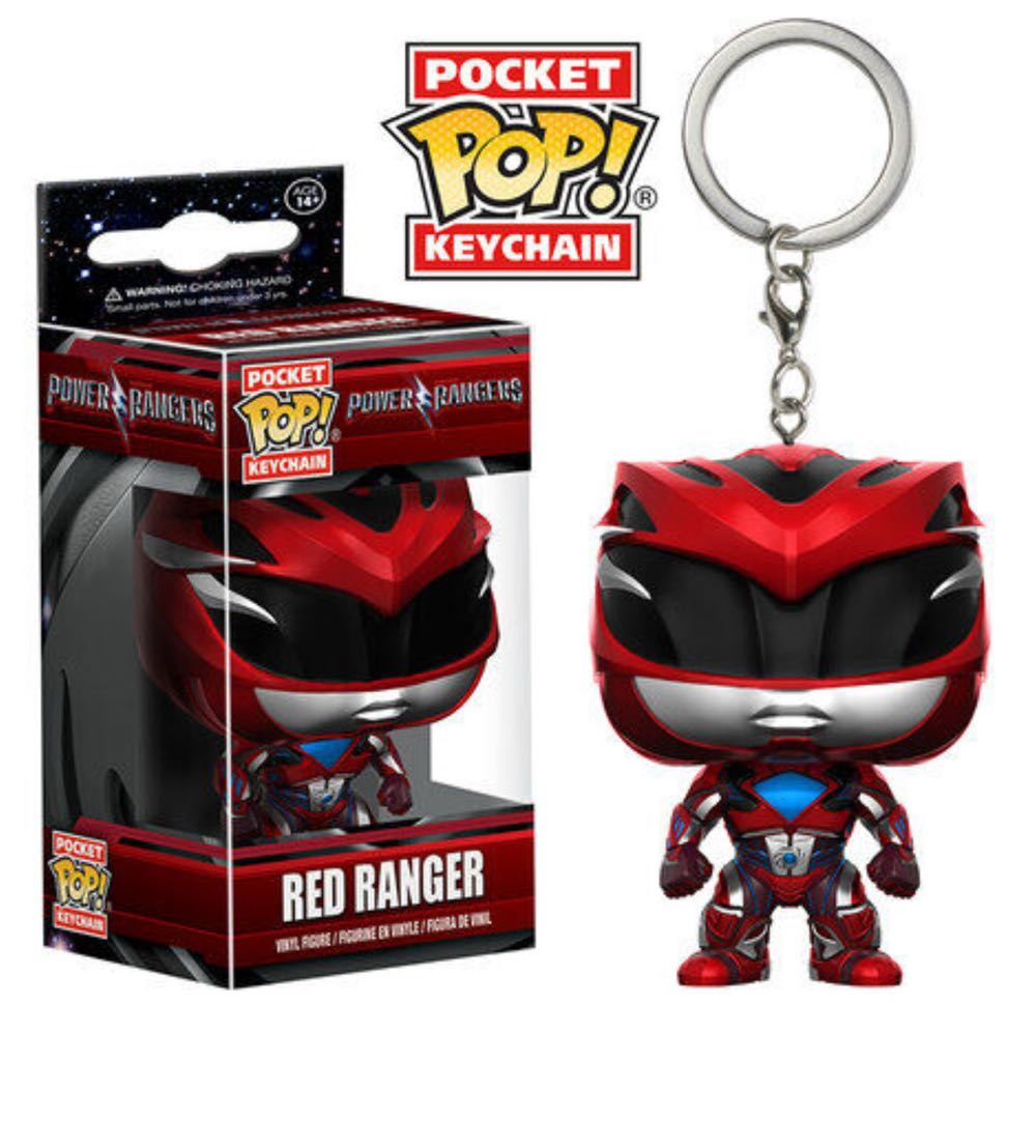 Funko Pop! Keychain: RED RANGER - Power Rangers vinyl figure collectible [Barcode 889698123464] - Main Image 4
