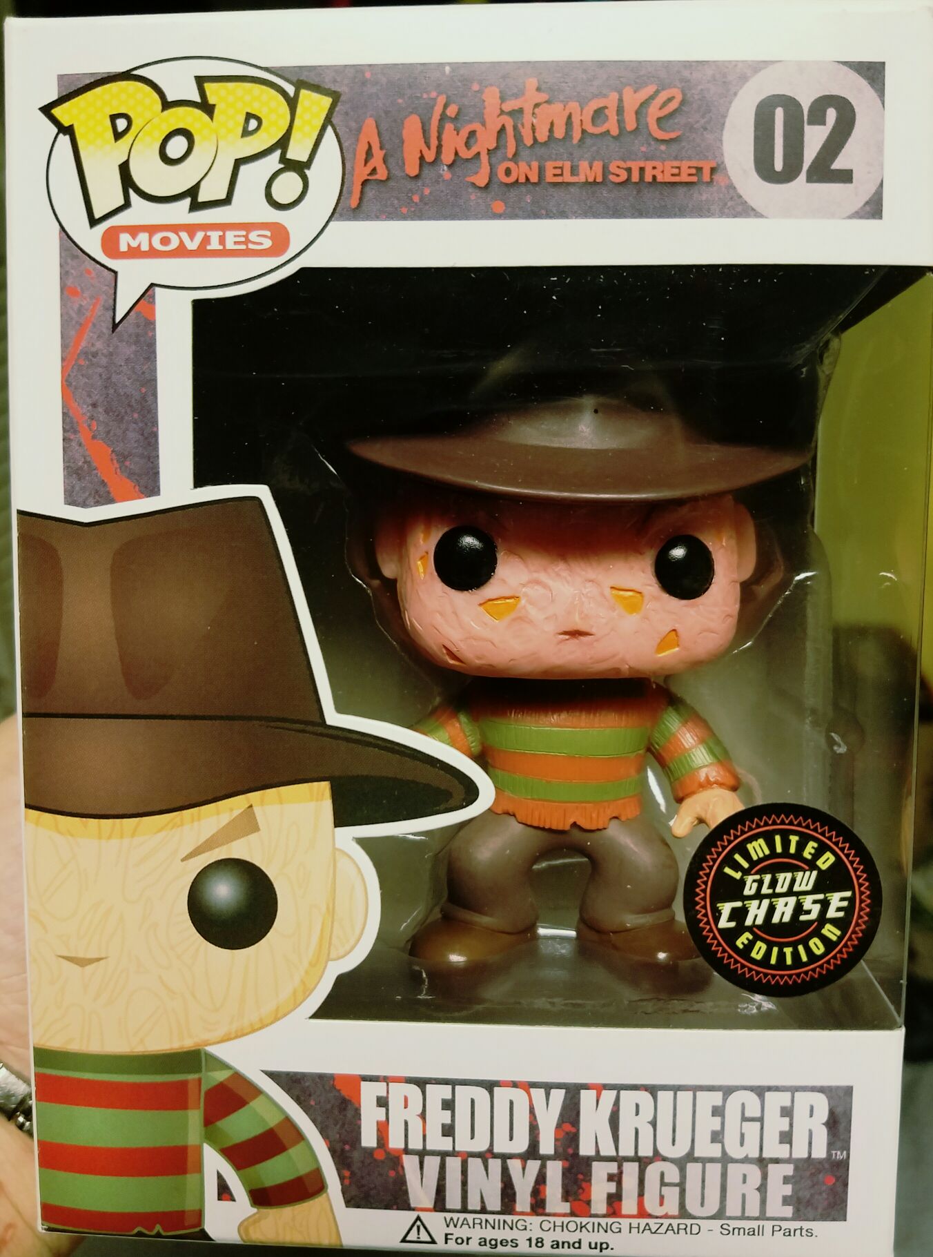 Freddy Krueger ✍🏼 - A Nightmare on Elm Street vinyl figure collectible [Barcode 001855420012] - Main Image 1