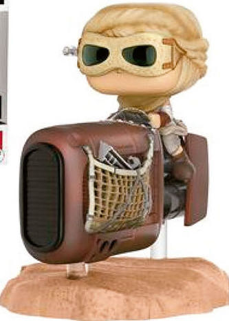 Rey With Speeder - Star Wars vinyl figure collectible [Barcode 889698126106] - Main Image 4