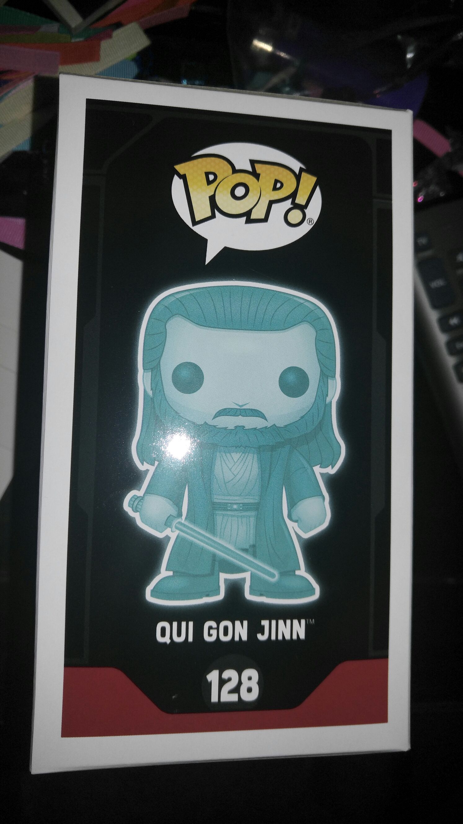# 128 Qui Gon Jinn - Star Wars vinyl figure collectible [Barcode 889698134798] - Main Image 2