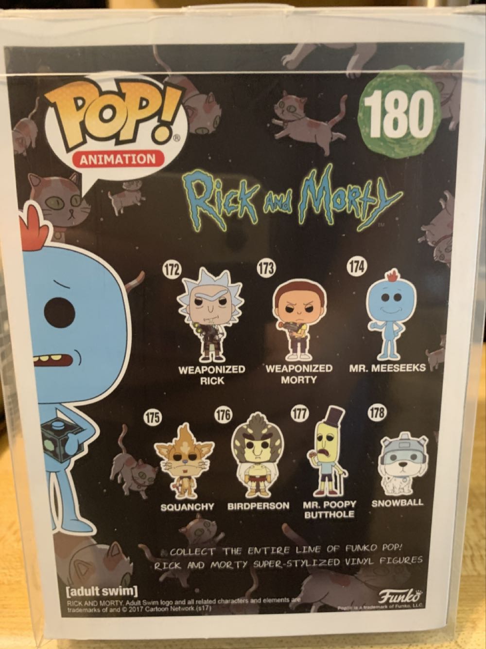 Mr Meeseeks With Meeseeks Box - Rick & Morty vinyl figure collectible [Barcode 889698124980] - Main Image 3