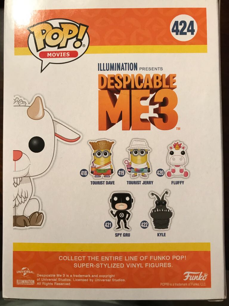 Lucky - Despicable Me vinyl figure collectible [Barcode 889698135900] - Main Image 2