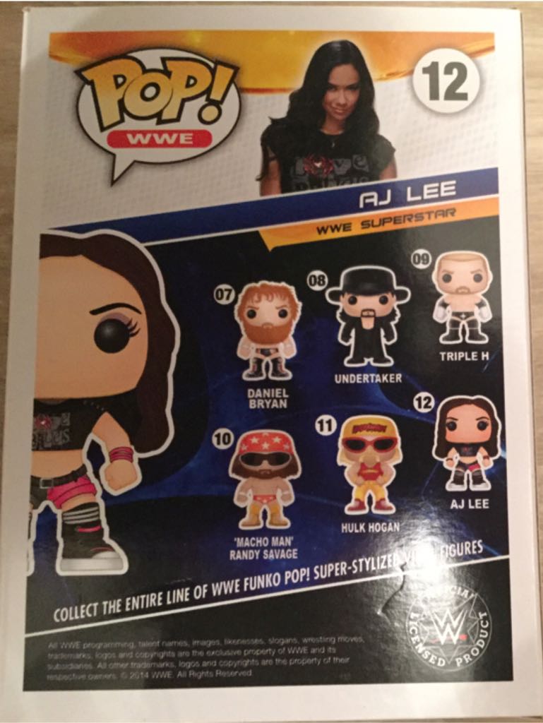 Aj Lee - WWE vinyl figure collectible - Main Image 2