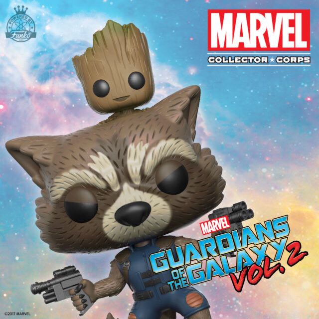 Guardians Of The Galaxy Vol. 2 Rocket With groot - Guardians of the Galaxy Vol. 2 vinyl figure collectible - Main Image 2