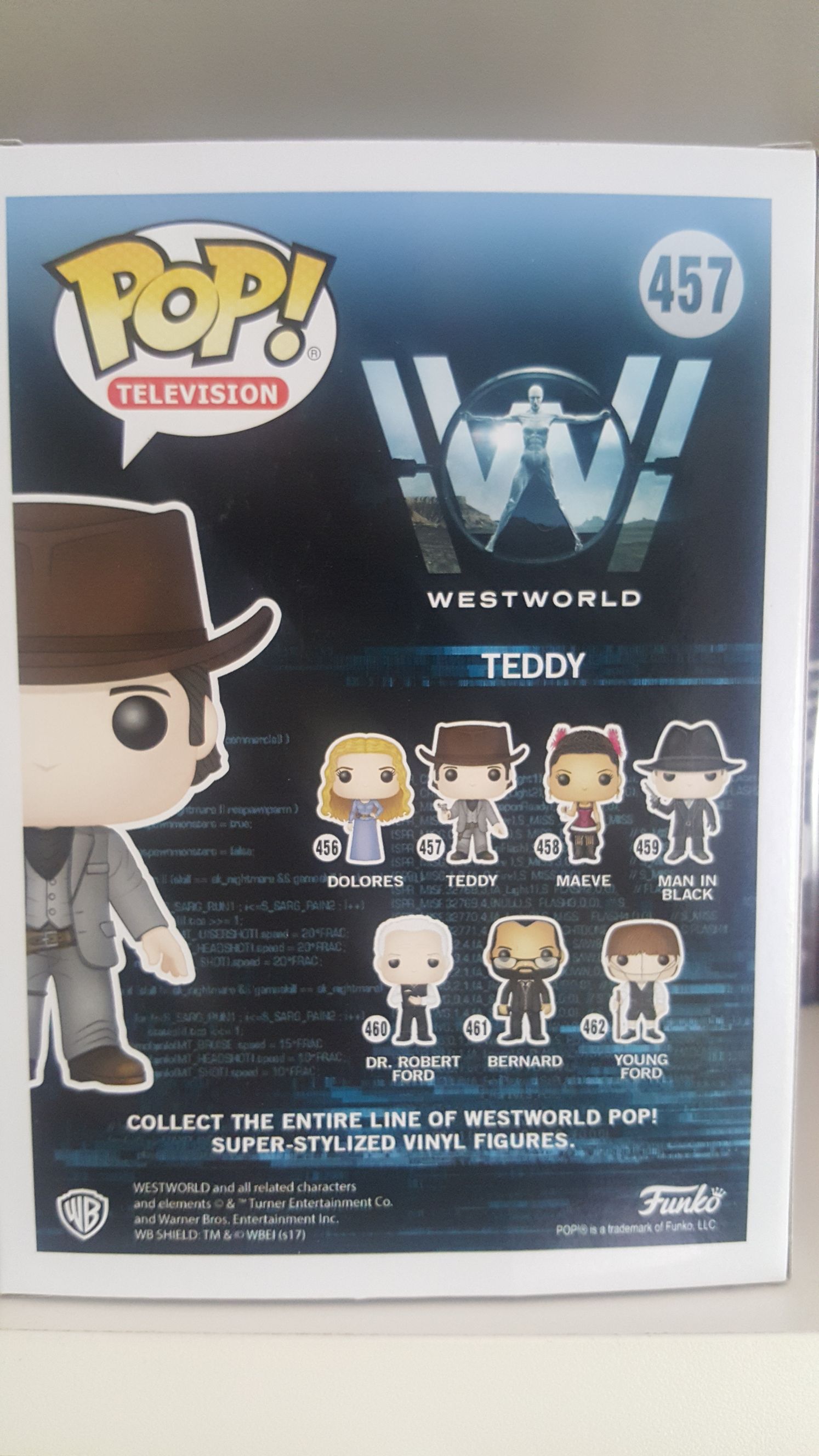 Teddy - Westworld vinyl figure collectible [Barcode 889698143677] - Main Image 2