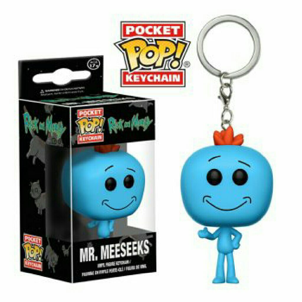 Rick & Morty - Mr Meeseeks (keychain)  vinyl figure collectible - Main Image 2