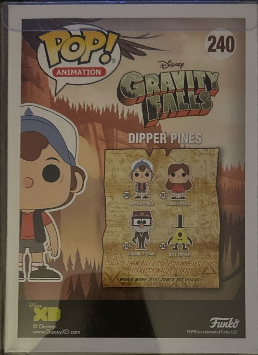 Dipper Pines - Disney vinyl figure collectible [Barcode 889698123730] - Main Image 3