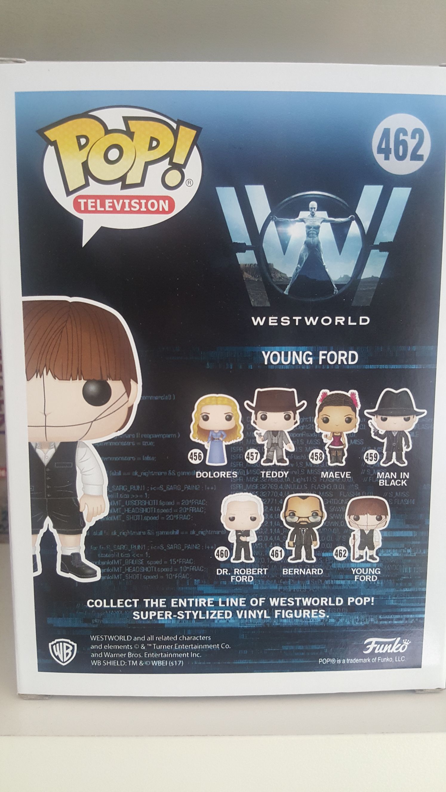 Young Ford - Westworld vinyl figure collectible [Barcode 889698142588] - Main Image 2
