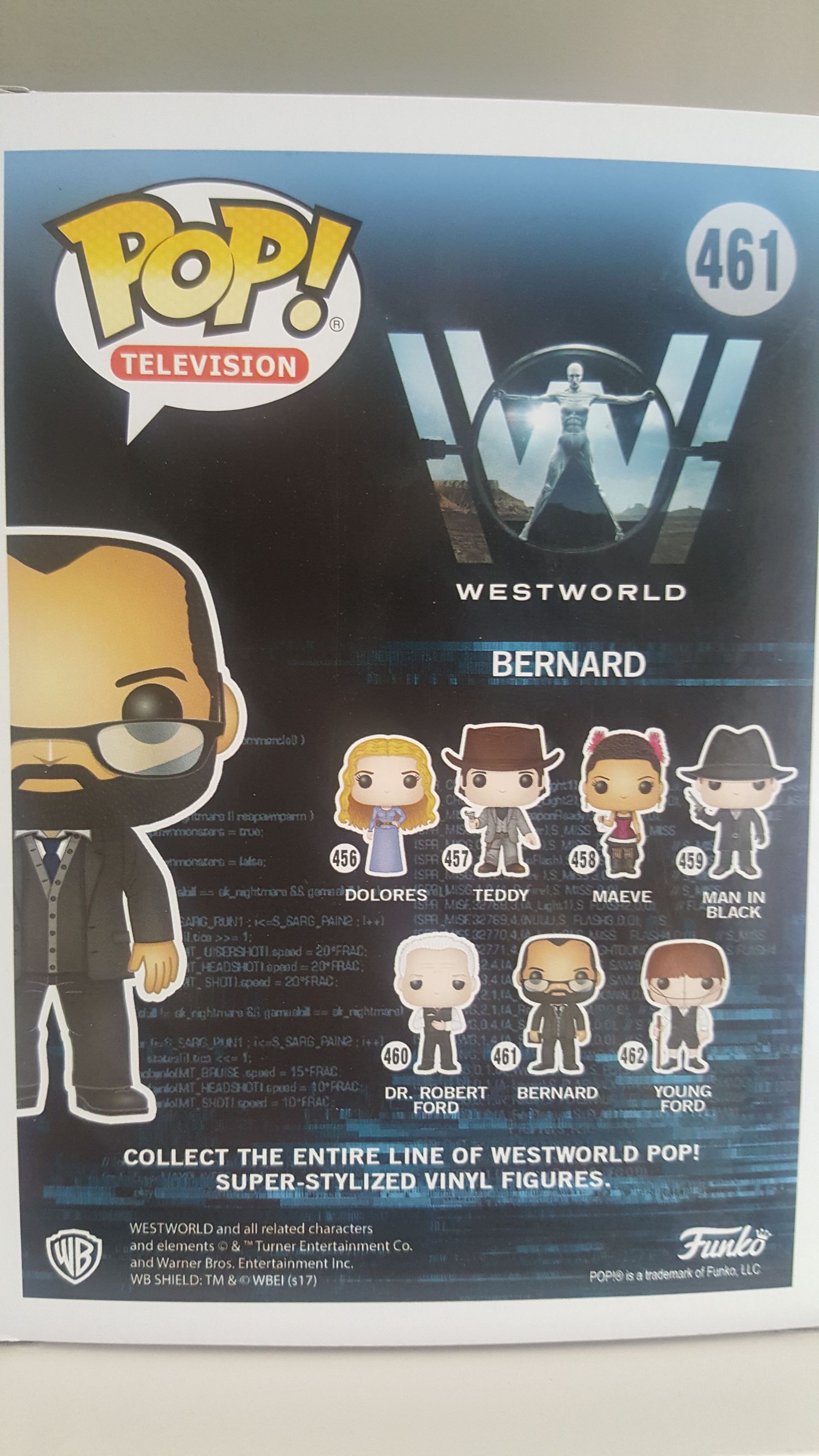 Bernard Lowe - Westworld vinyl figure collectible [Barcode 889698135276] - Main Image 2
