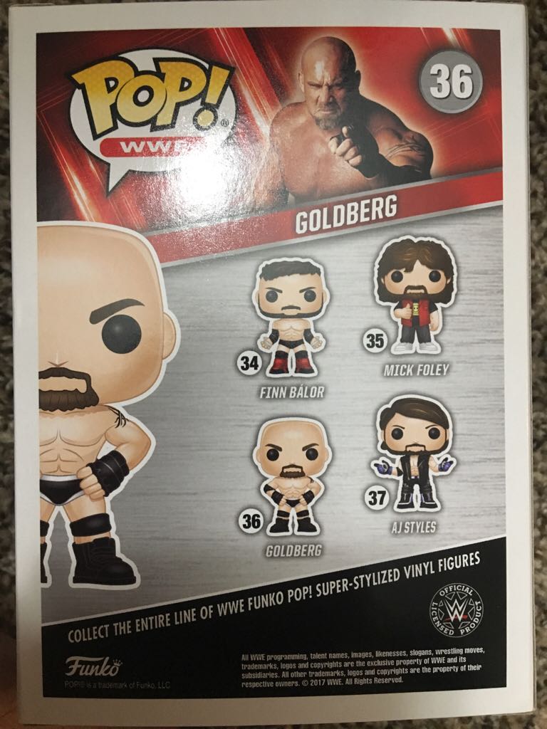 Goldberg - WWE vinyl figure collectible - Main Image 2