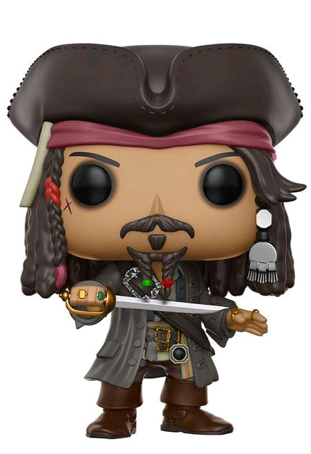 Jack Sparrow - Pirates of the Caribbean vinyl figure collectible [Barcode 889698128032] - Main Image 3