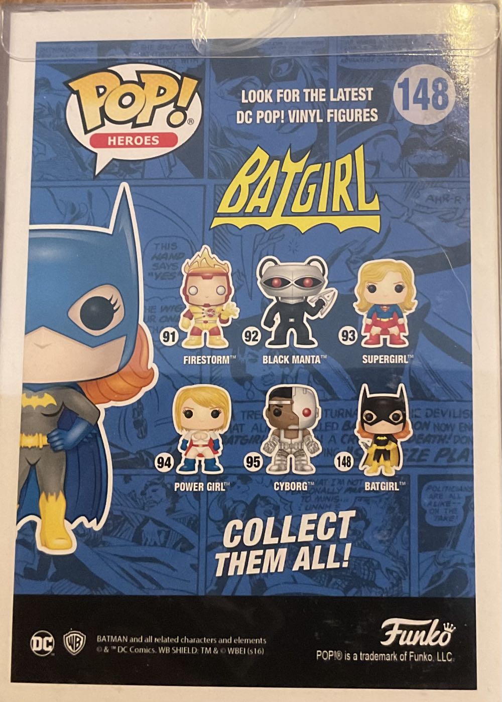Batgirl - Batgirl - DC Universe vinyl figure collectible [Barcode 889698138758] - Main Image 3