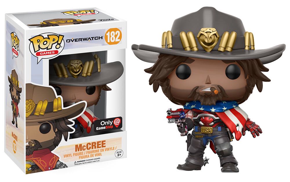 McCree - (USA) - Overwatch vinyl figure collectible [Barcode 889698133081] - Main Image 2