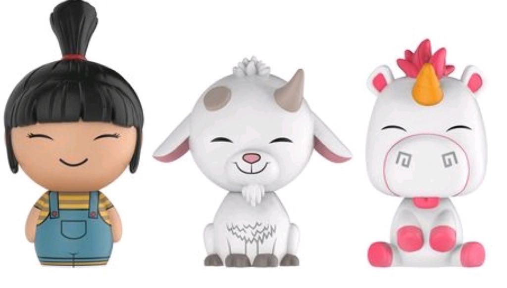 Agnes, Lucky and Fluffy - Despicable Me vinyl figure collectible [Barcode 889698141284] - Main Image 2