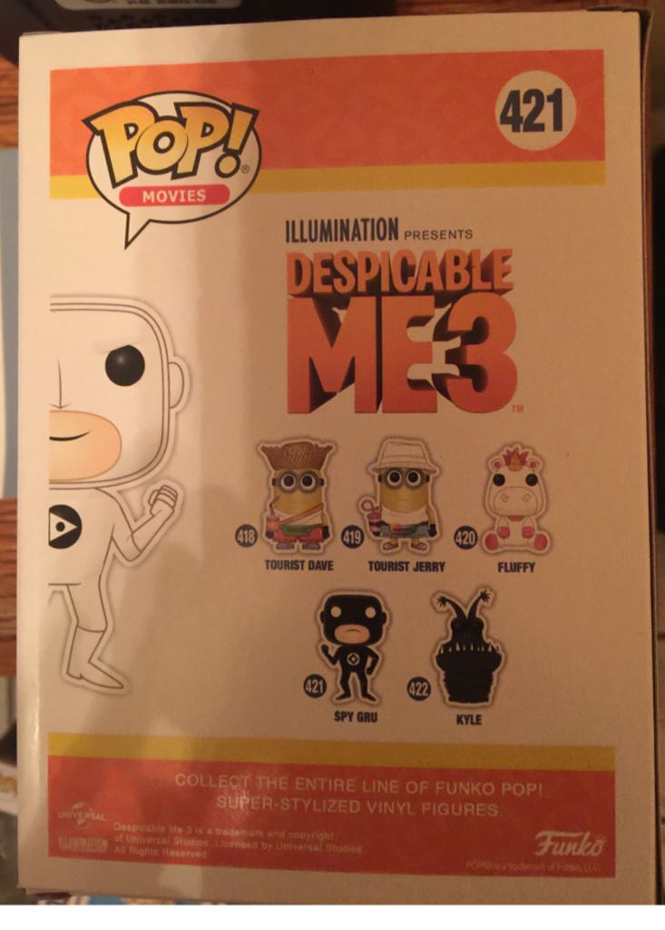 Spy Dru - Despicable Me vinyl figure collectible [Barcode 889698134293] - Main Image 2