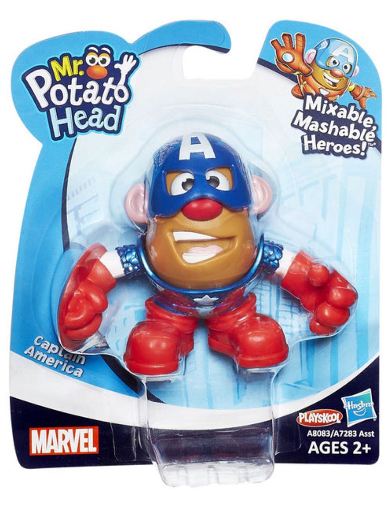 Capt America: Mr Potato Head Mini - Captain America vinyl figure collectible - Main Image 2