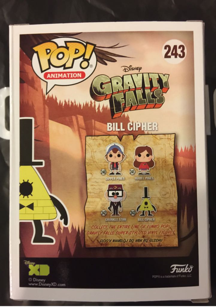 Bill Cipher - Disney vinyl figure collectible [Barcode 889698123761] - Main Image 2