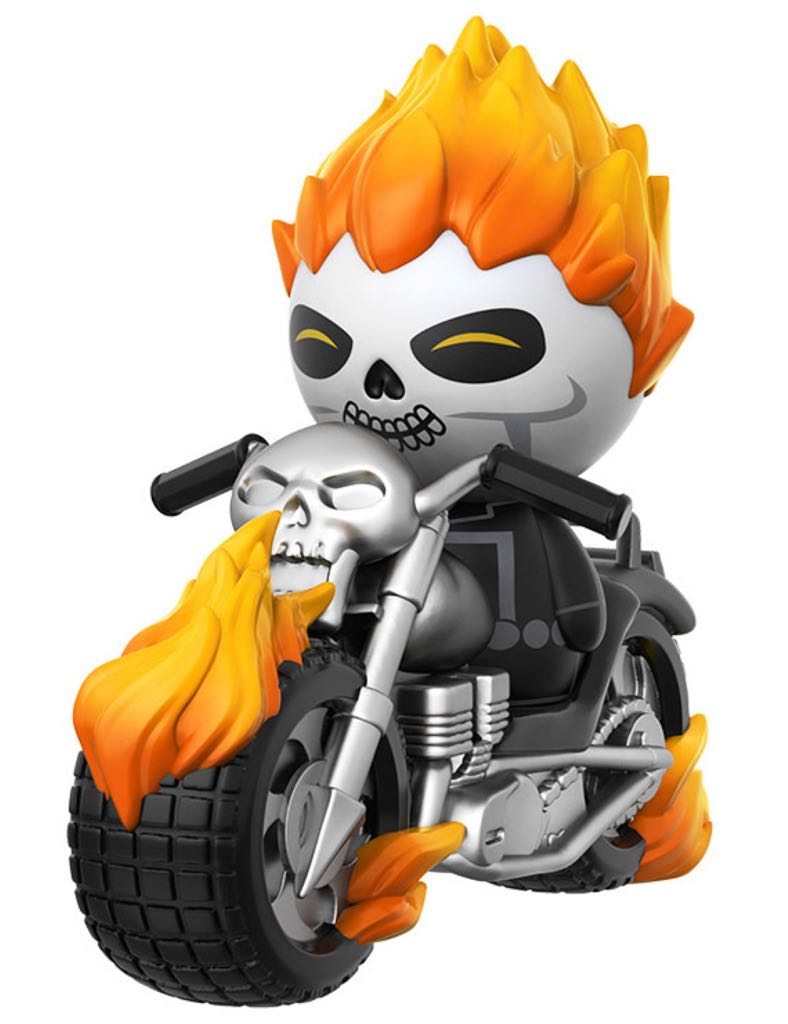 Ghost Rider with Motorcycle - Marvel Universe vinyl figure collectible [Barcode 889698137164] - Main Image 2