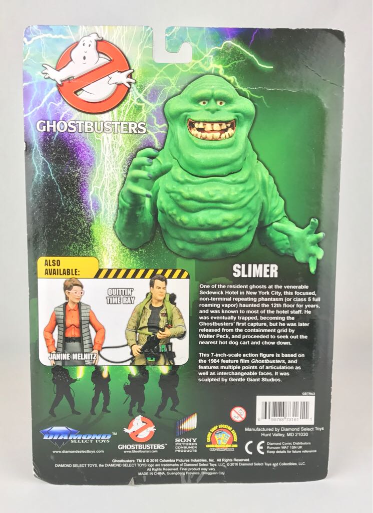 Ghostbusters - Slimer  vinyl figure collectible [Barcode 699788731611] - Main Image 2