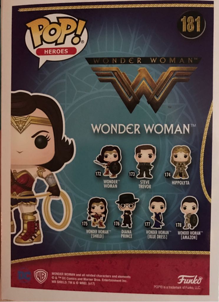 DC #181 Wonder Woman - Wonder Woman vinyl figure collectible - Main Image 2