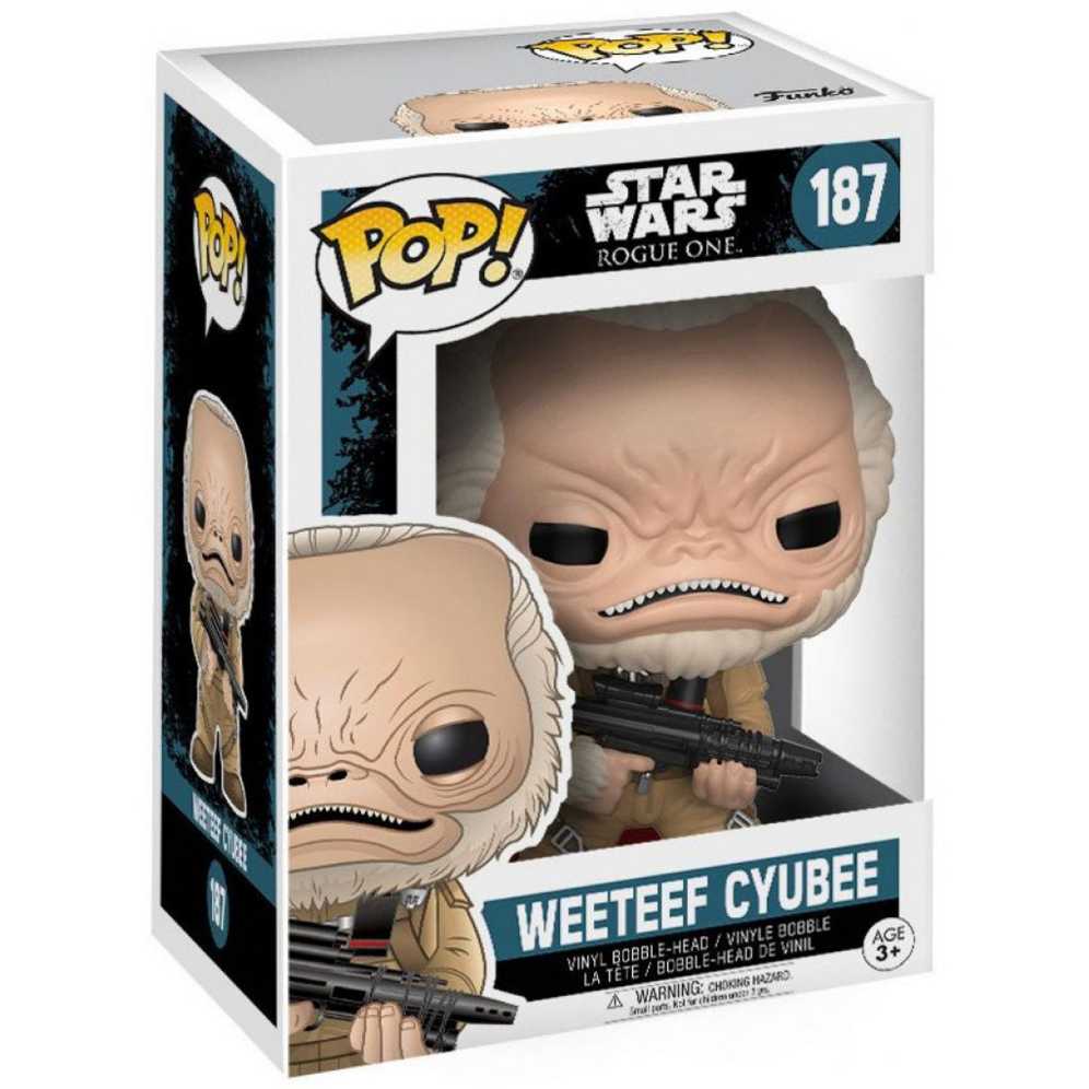 Star Wars #187 Weeteef Cyubee - Star Wars vinyl figure collectible - Main Image 3