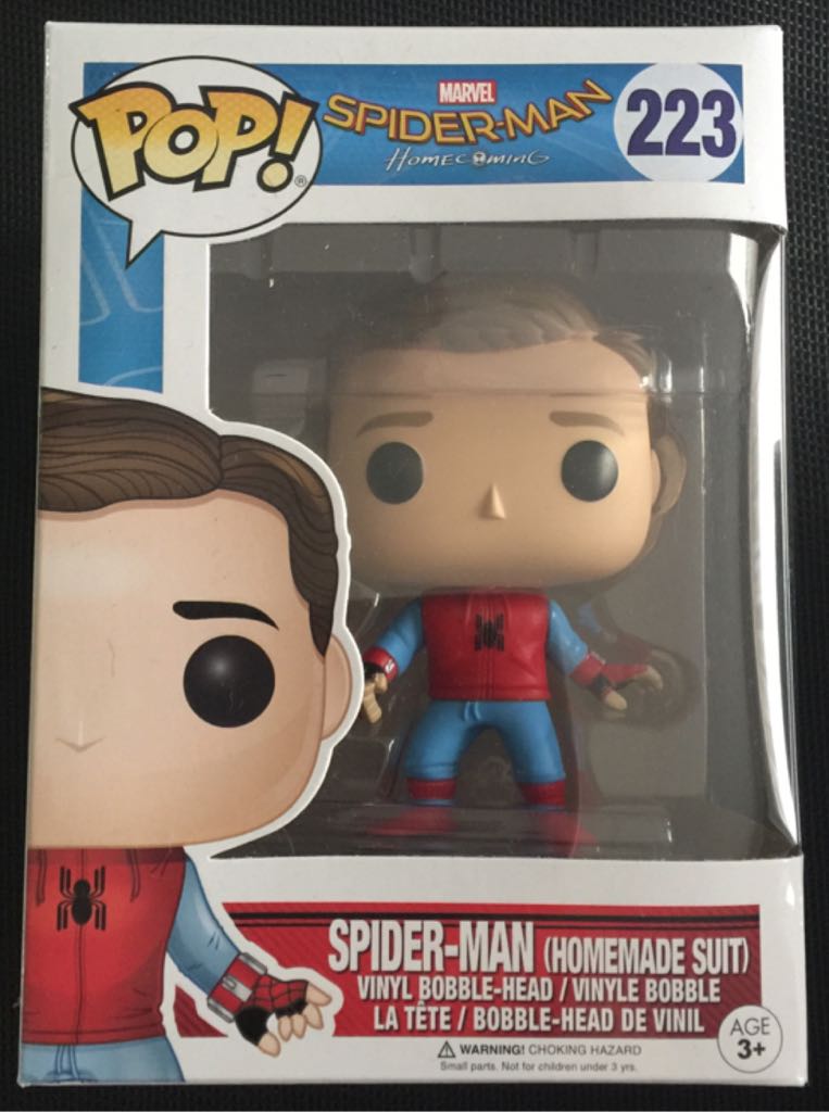 Spider-Man (Homemade Suit) - Marvel Universe vinyl figure collectible [Barcode 889698133166] - Main Image 2
