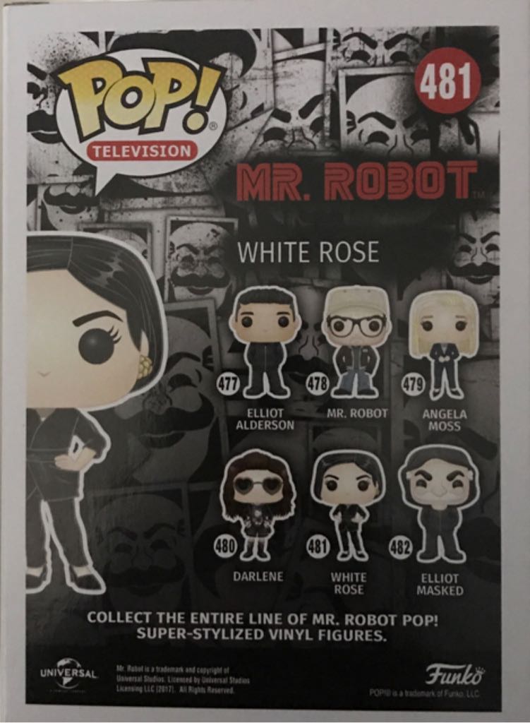 White Rose  vinyl figure collectible [Barcode 849803098810] - Main Image 2