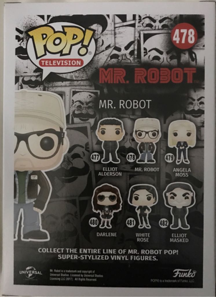 Mr. Robot  vinyl figure collectible [Barcode 849803098803] - Main Image 2