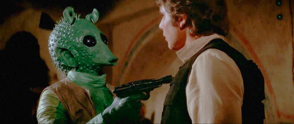 Han Solo & Greedo Salt & Pepper Shakers - Star Wars vinyl figure collectible - Main Image 2