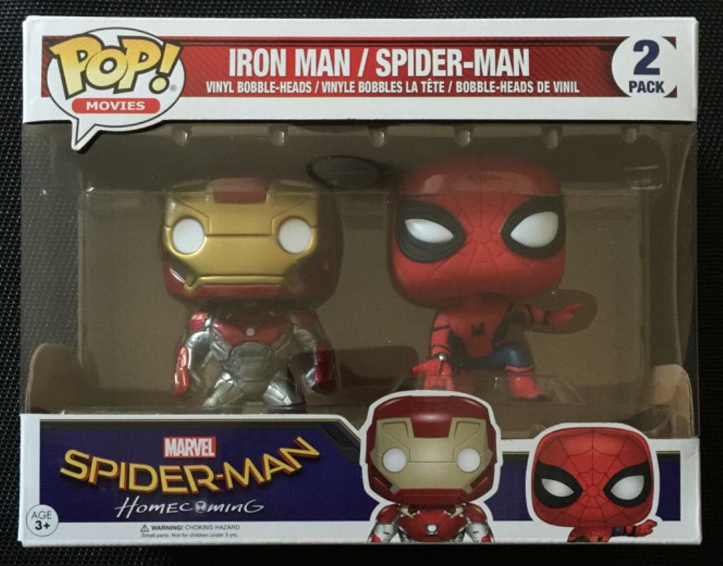 Iron Man & Spider-Man  vinyl figure collectible [Barcode 889698131100] - Main Image 2