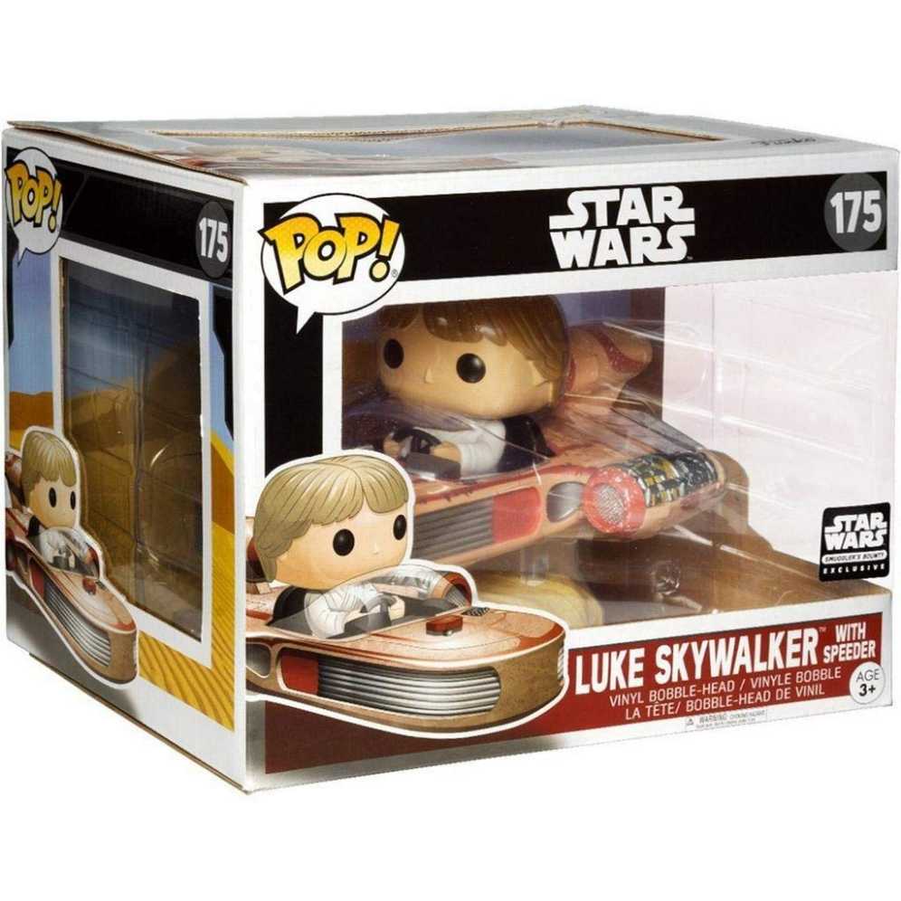 Luke Skywalker with Speeder - Star Wars vinyl figure collectible - Main Image 3