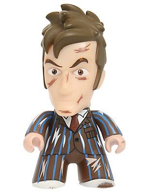 Titan Vinyl : 10th Doctor Who - Doctor Who vinyl figure collectible [Barcode 5052473183266] - Main Image 2