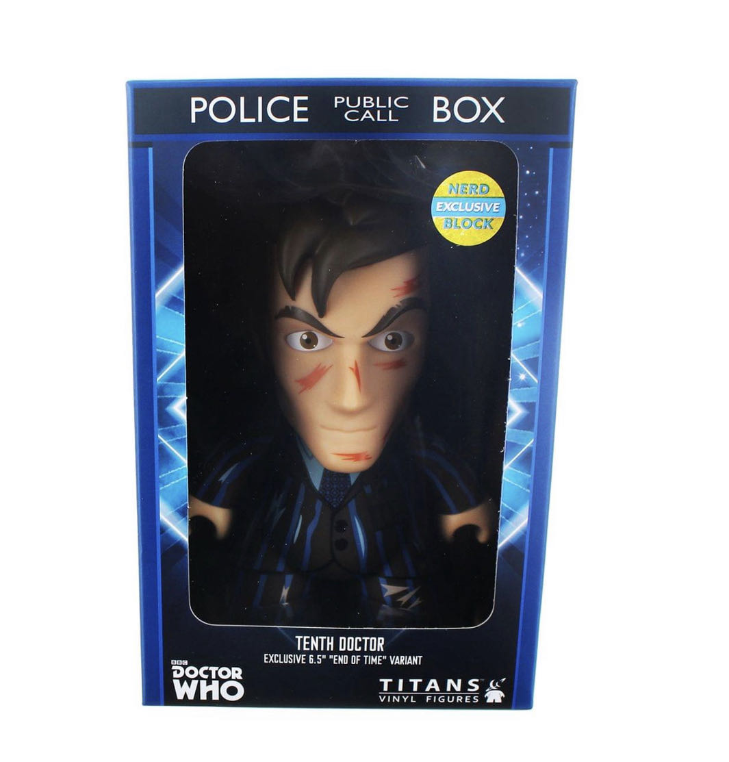 Titan Vinyl : 10th Doctor Who - Doctor Who vinyl figure collectible [Barcode 5052473183266] - Main Image 3