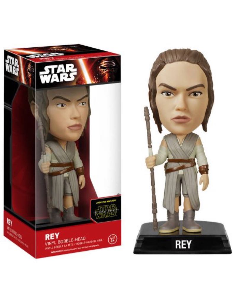 W/Wobbler: Rey  vinyl figure collectible - Main Image 2