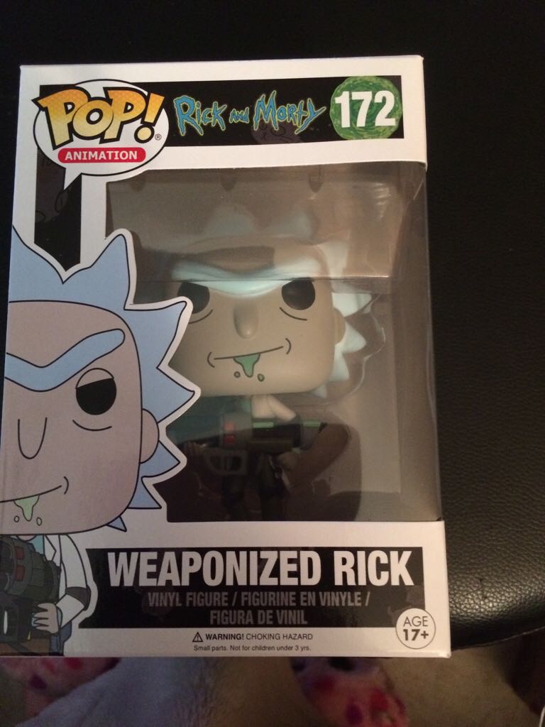 Rick & Morty: Weaponised Rick  vinyl figure collectible - Main Image 2
