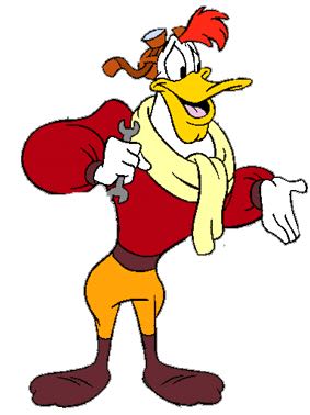 Darkwing Duck: Launchpad McQuack - Disney vinyl figure collectible - Main Image 2