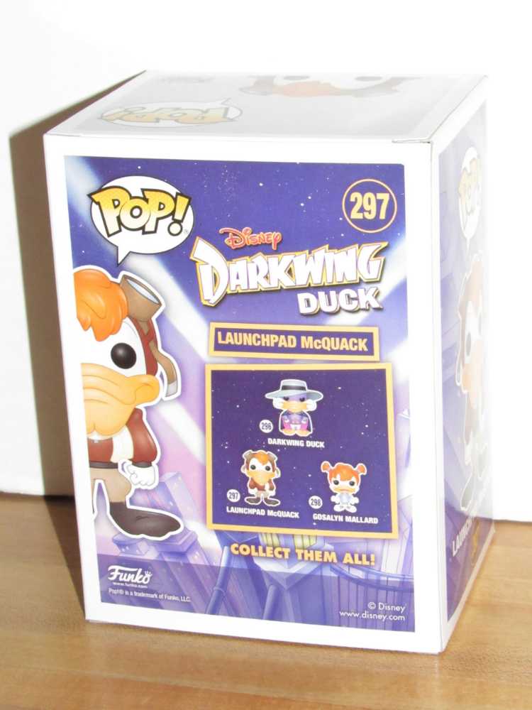 Launchpad Mcquack - Disney vinyl figure collectible [Barcode 889698132619] - Main Image 3