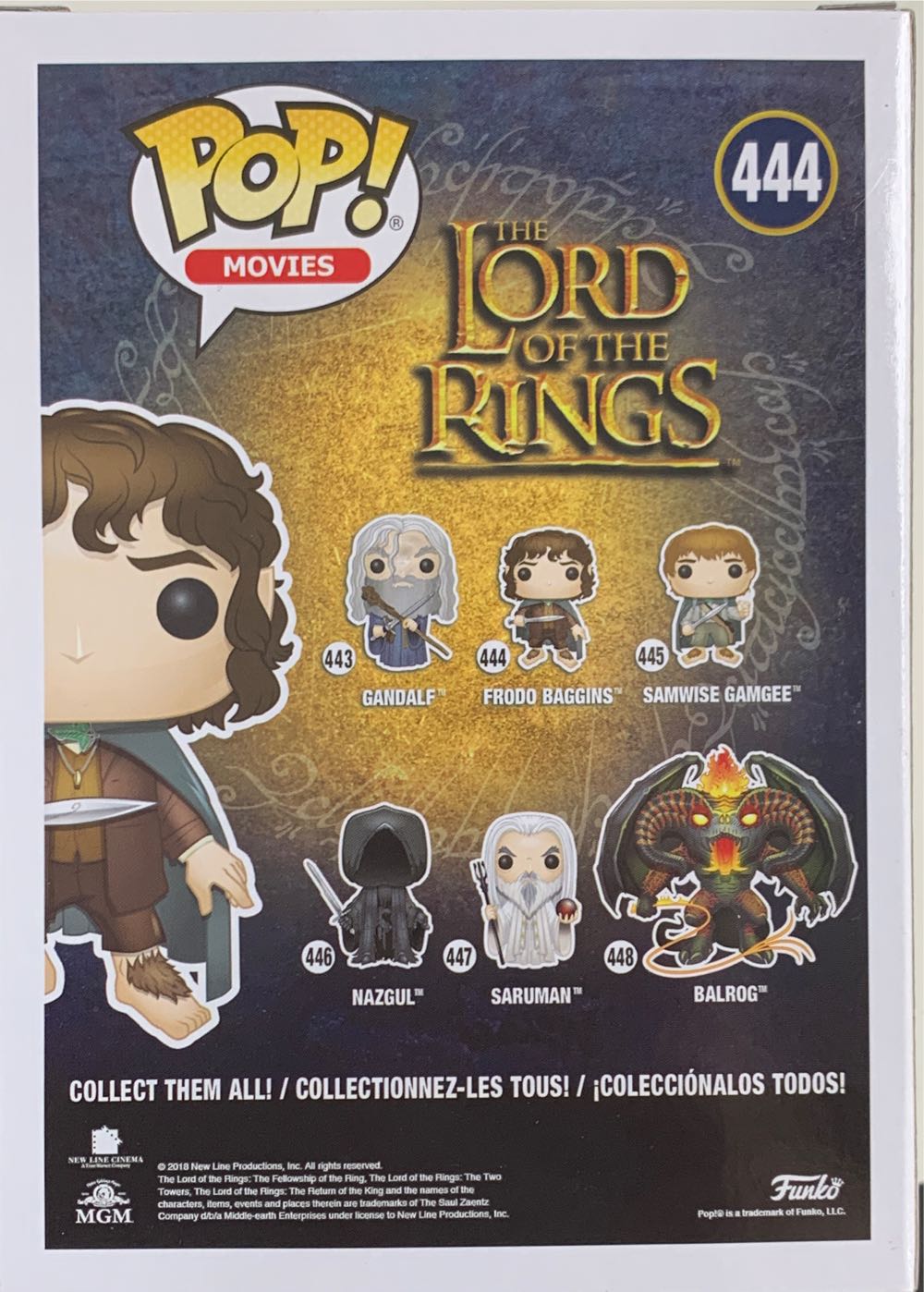 Frodo Baggins - The Lord of the Rings vinyl figure collectible [Barcode 889698135511] - Main Image 3