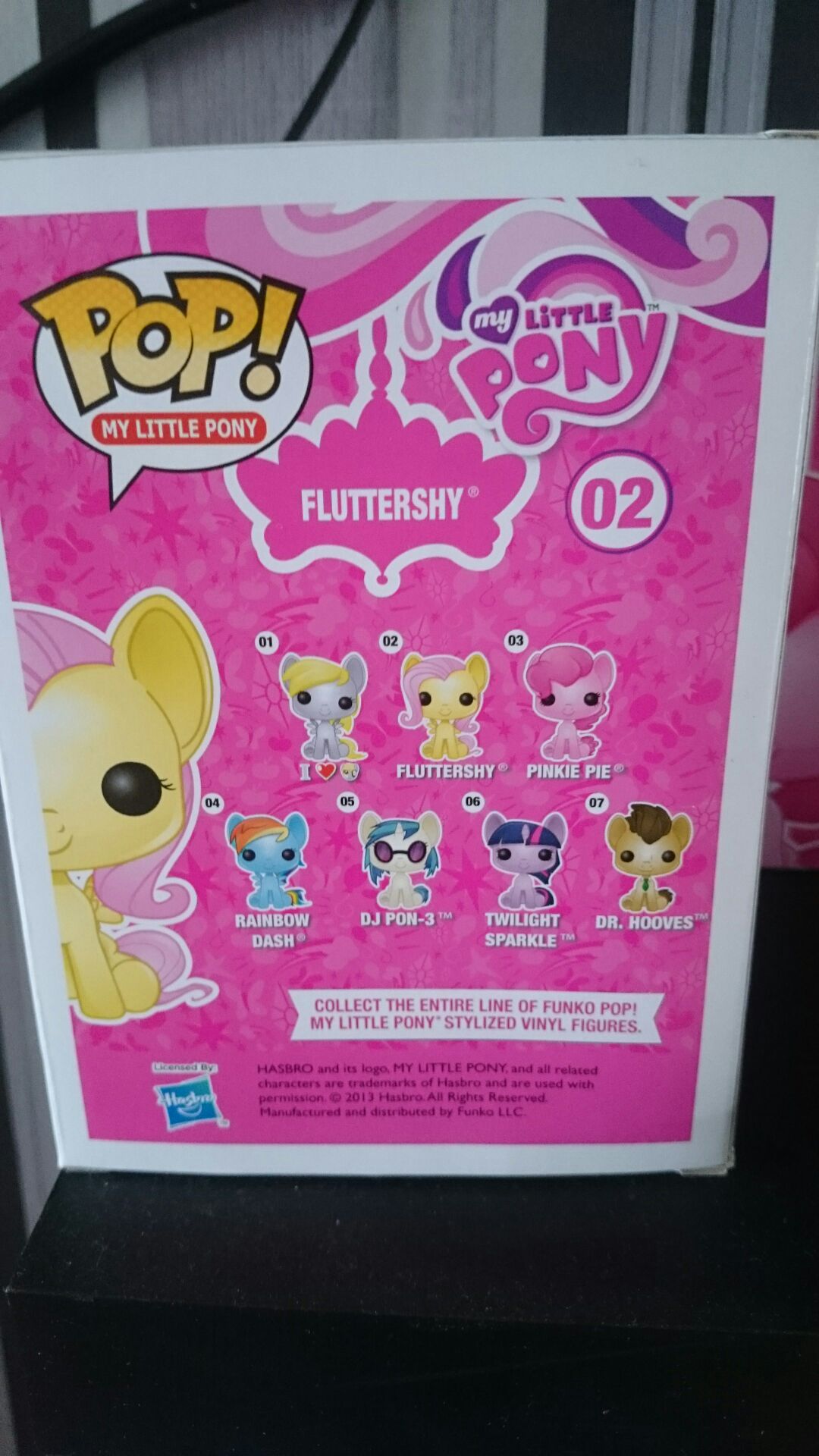 My Little Pony Fluttershy 02 - My Little Pony vinyl figure collectible [Barcode 882041000993] - Main Image 2
