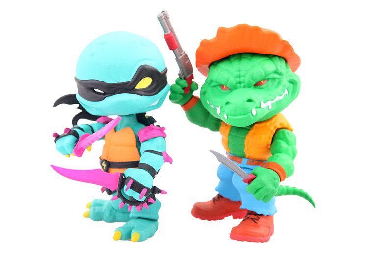 Leatherhead & Slash - Teenage Mutant Ninja Turtles vinyl figure collectible - Main Image 2