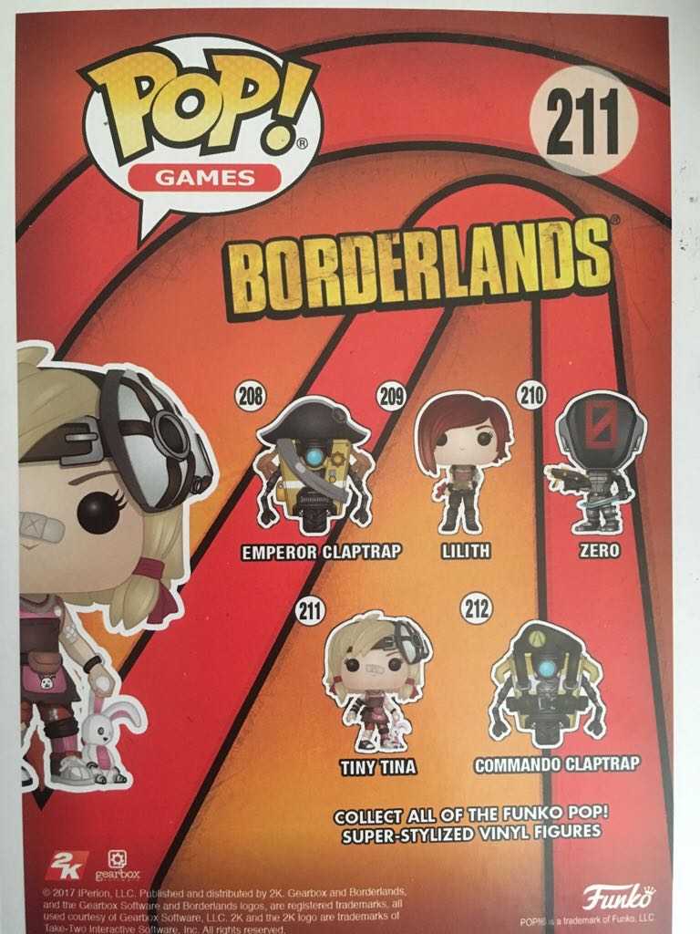 Tiny Tina - Borderlands vinyl figure collectible [Barcode 889698143196] - Main Image 2