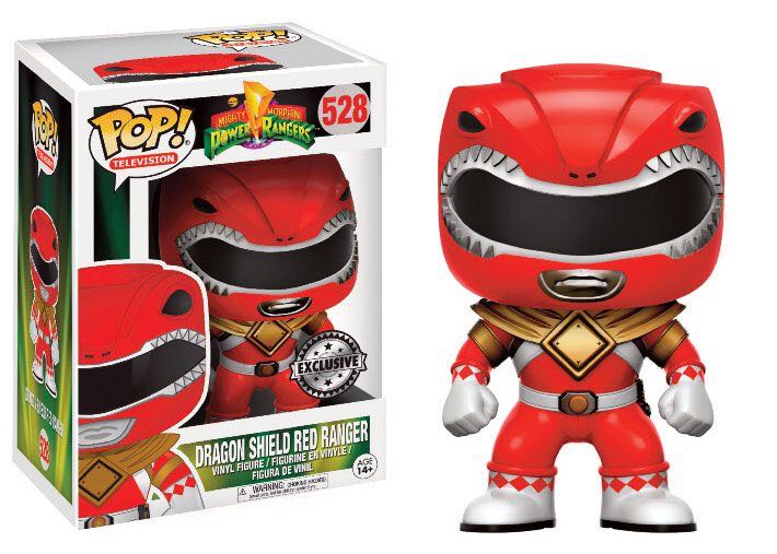 Mighty Morphin Power Rangers - Red Ranger (Dragon Shield) - Mighty Morphin Power Rangers vinyl figure collectible - Main Image 2