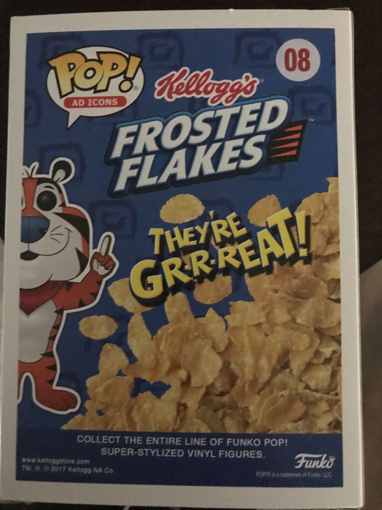 Ad Icon Tony The Tiger $75 - Kellogg’s vinyl figure collectible [Barcode 889698124898] - Main Image 2