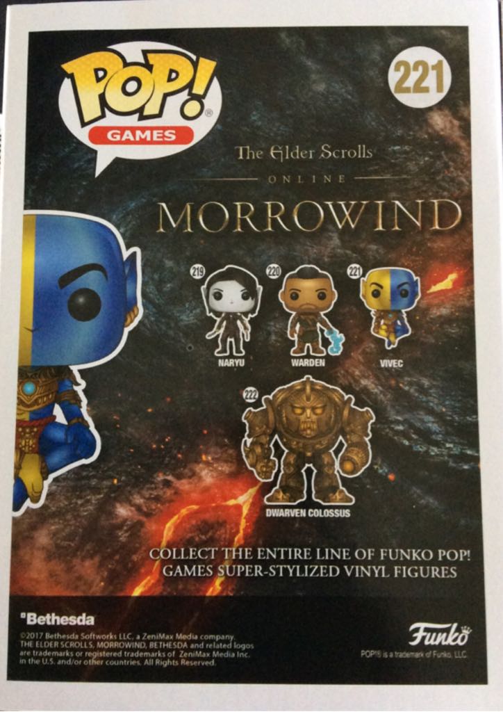 221 - The Elder Scrolls vinyl figure collectible [Barcode 889698148191] - Main Image 2