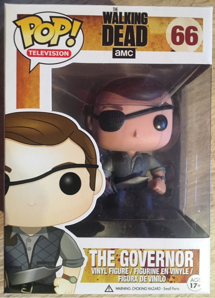 Funko POP TV AMC Walking Dead GovernorFigure #66  vinyl figure collectible [Barcode 4580279609402] - Main Image 1