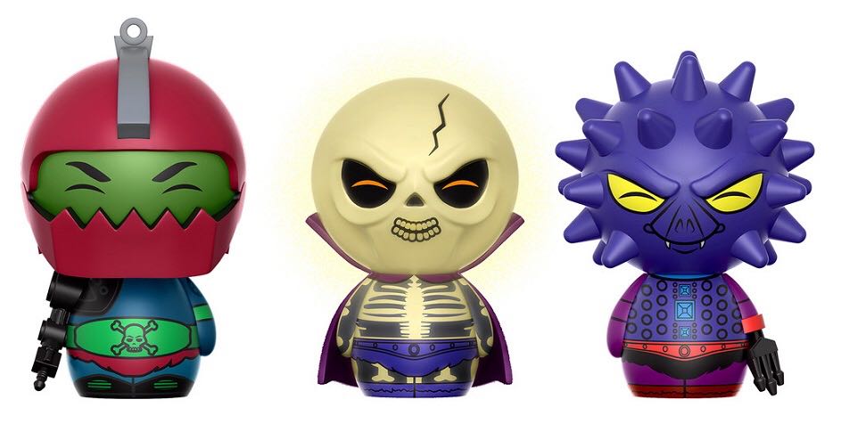 Trap Jaw, Scare Glow, Spikor  - Masters of the Universe vinyl figure collectible - Main Image 2