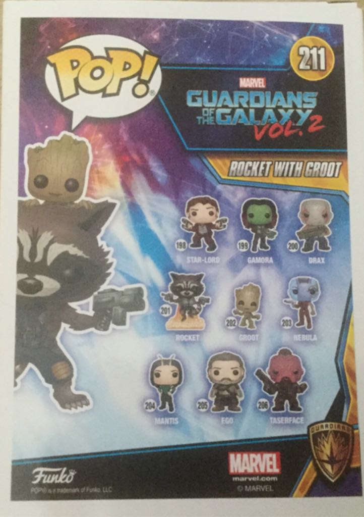 Rocket With Groot  vinyl figure collectible - Main Image 2